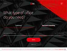 Tablet Screenshot of officefinder.pl